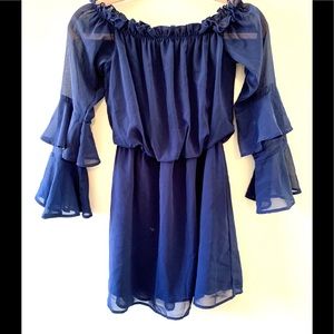 Off the shoulder dress